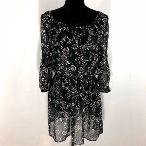 SOCIALITE Sheer Floral Sundress